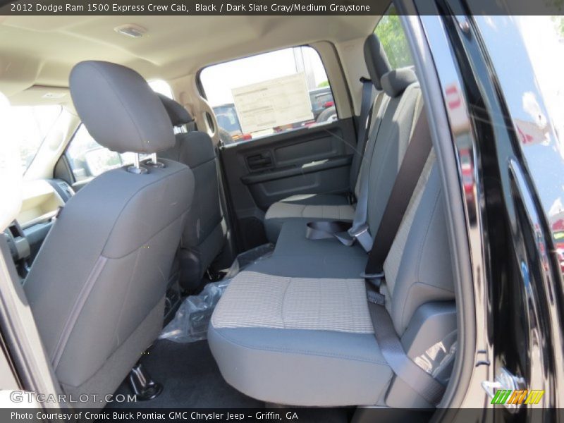 Black / Dark Slate Gray/Medium Graystone 2012 Dodge Ram 1500 Express Crew Cab