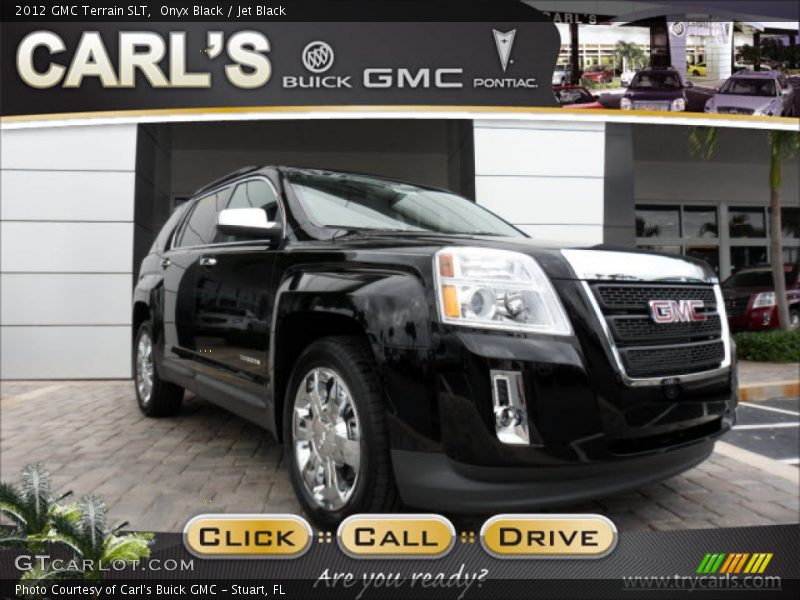 Onyx Black / Jet Black 2012 GMC Terrain SLT