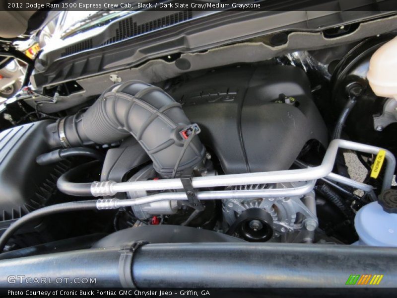 Black / Dark Slate Gray/Medium Graystone 2012 Dodge Ram 1500 Express Crew Cab