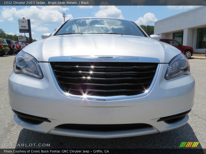 Bright Silver Metallic / Black 2012 Chrysler 200 S Sedan