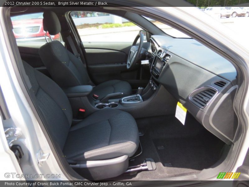Bright Silver Metallic / Black 2012 Chrysler 200 S Sedan