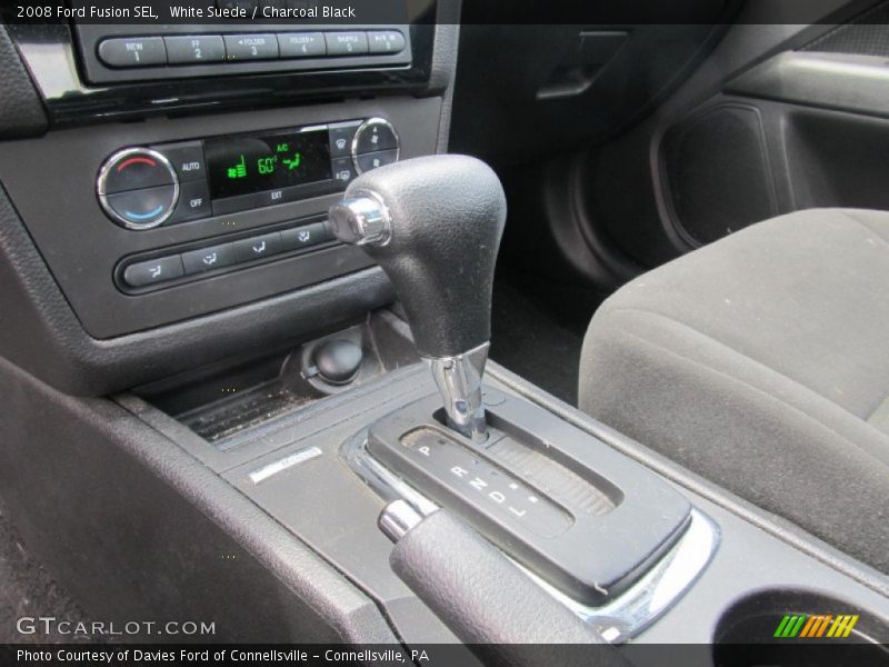 White Suede / Charcoal Black 2008 Ford Fusion SEL