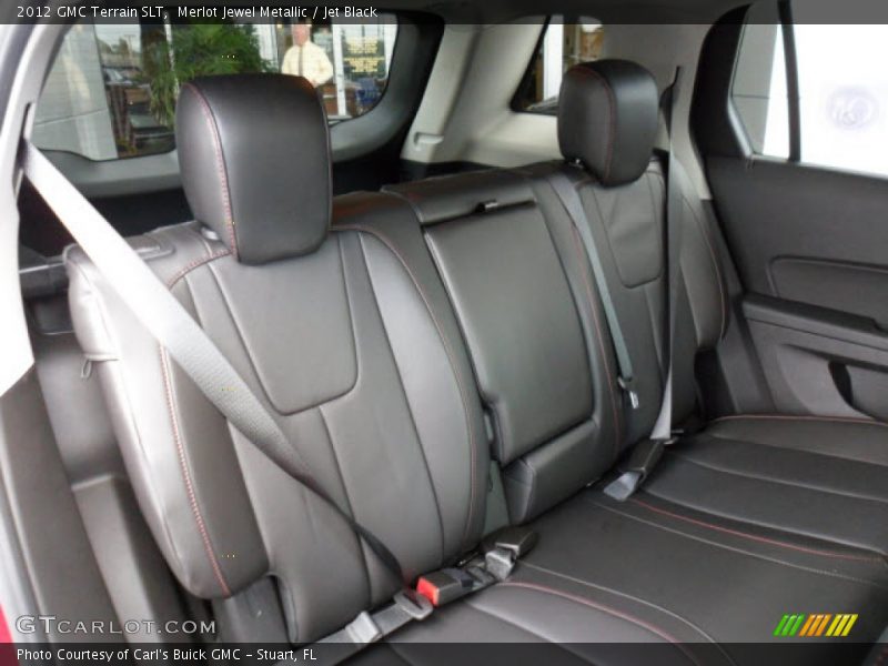 Merlot Jewel Metallic / Jet Black 2012 GMC Terrain SLT