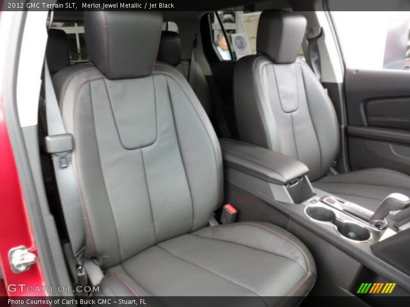 Merlot Jewel Metallic / Jet Black 2012 GMC Terrain SLT