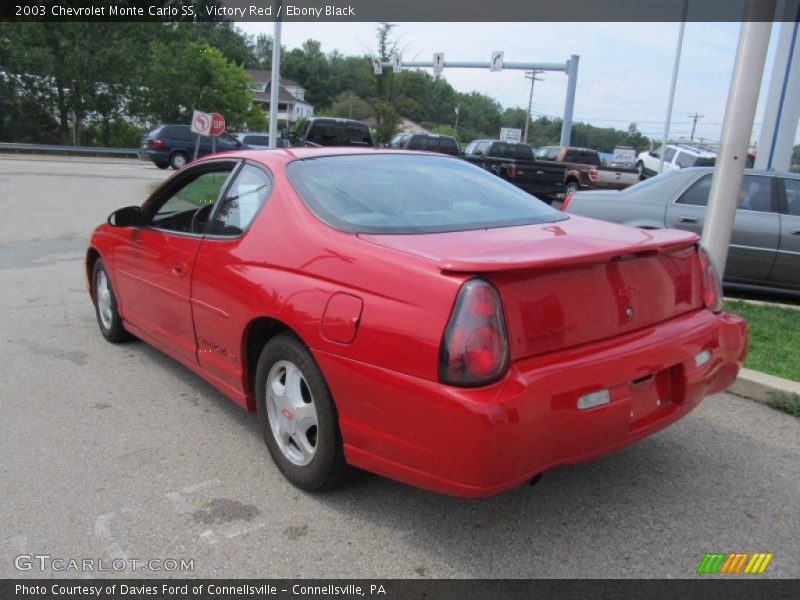  2003 Monte Carlo SS Victory Red