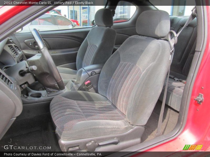 Front Seat of 2003 Monte Carlo SS