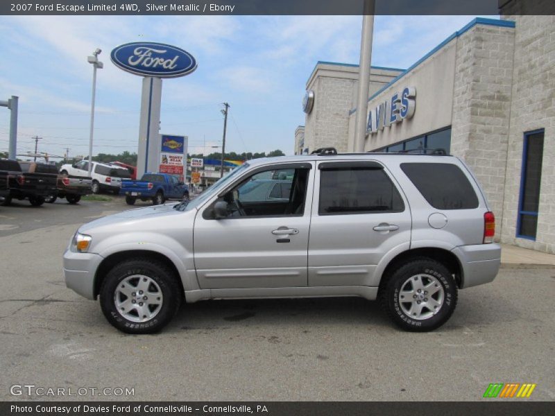 Silver Metallic / Ebony 2007 Ford Escape Limited 4WD