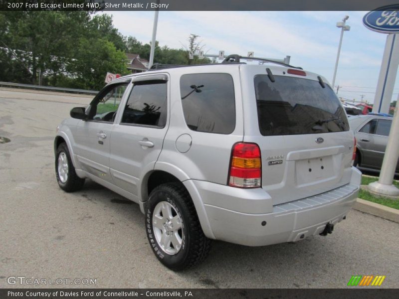 Silver Metallic / Ebony 2007 Ford Escape Limited 4WD