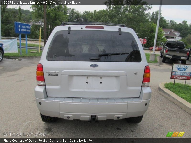 Silver Metallic / Ebony 2007 Ford Escape Limited 4WD