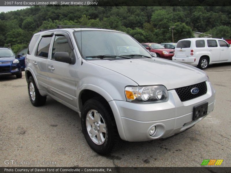 Silver Metallic / Ebony 2007 Ford Escape Limited 4WD