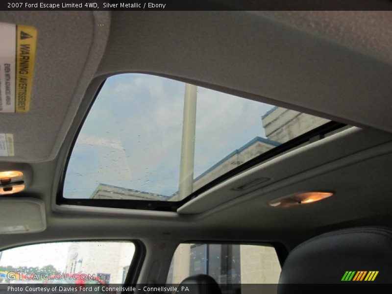 Silver Metallic / Ebony 2007 Ford Escape Limited 4WD