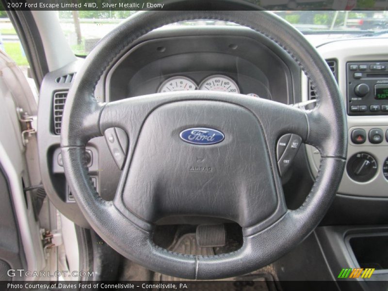 Silver Metallic / Ebony 2007 Ford Escape Limited 4WD