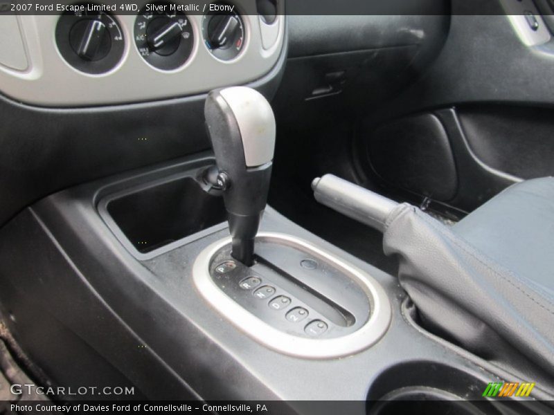 Silver Metallic / Ebony 2007 Ford Escape Limited 4WD
