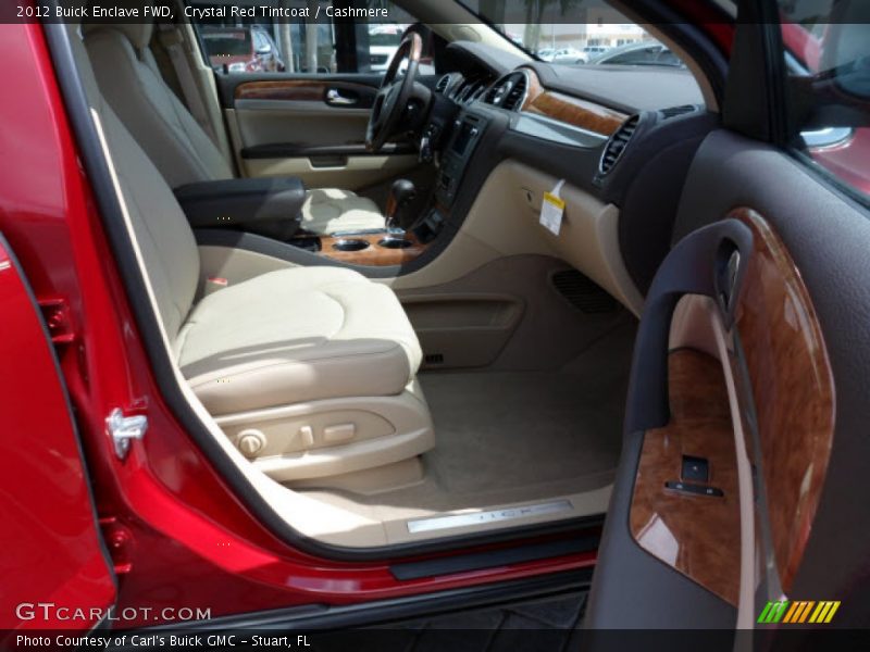 Crystal Red Tintcoat / Cashmere 2012 Buick Enclave FWD