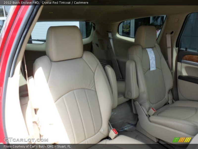 Crystal Red Tintcoat / Cashmere 2012 Buick Enclave FWD