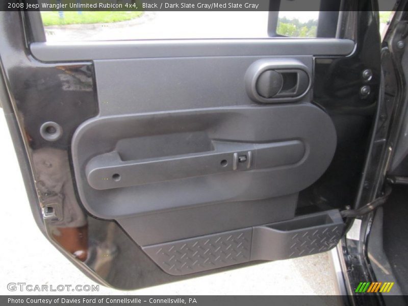 Black / Dark Slate Gray/Med Slate Gray 2008 Jeep Wrangler Unlimited Rubicon 4x4
