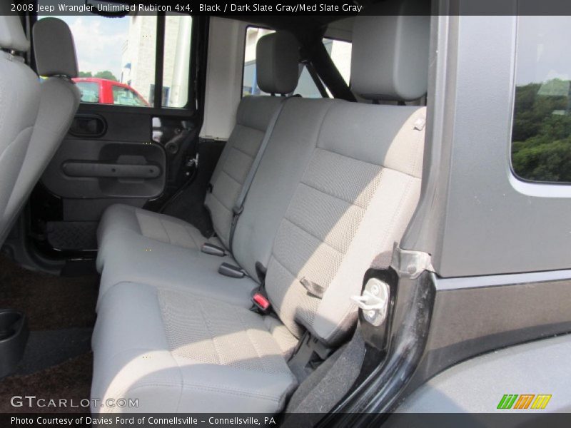 Black / Dark Slate Gray/Med Slate Gray 2008 Jeep Wrangler Unlimited Rubicon 4x4