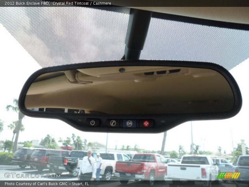 Crystal Red Tintcoat / Cashmere 2012 Buick Enclave FWD