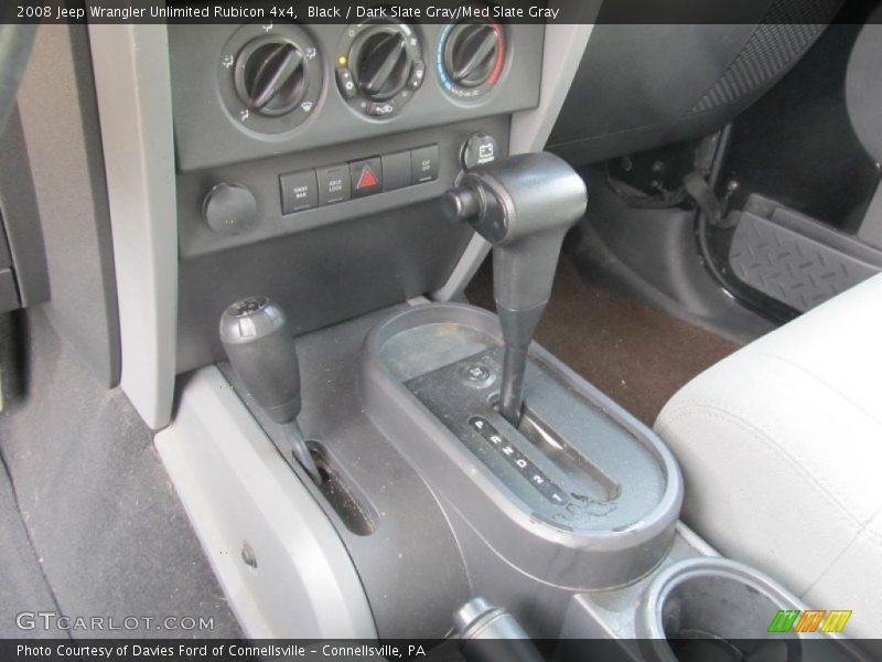 Black / Dark Slate Gray/Med Slate Gray 2008 Jeep Wrangler Unlimited Rubicon 4x4