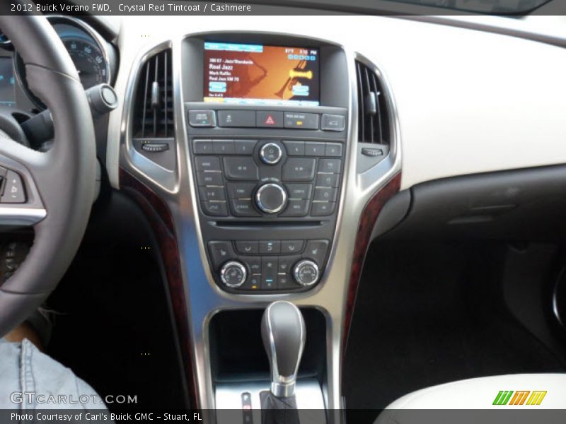 Crystal Red Tintcoat / Cashmere 2012 Buick Verano FWD