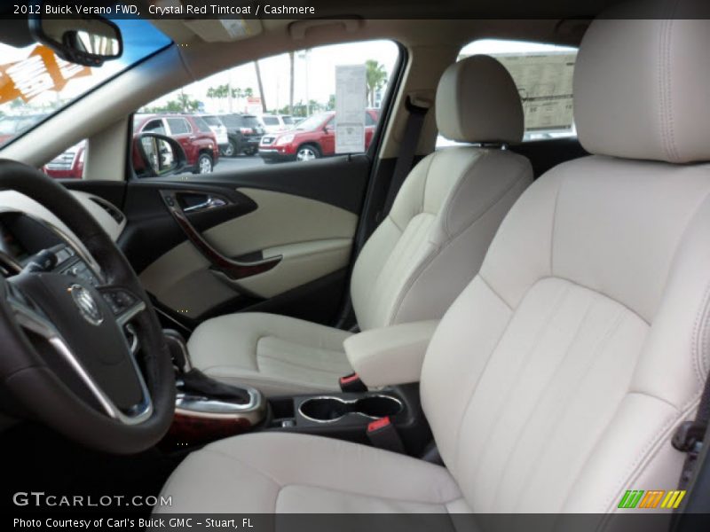 Crystal Red Tintcoat / Cashmere 2012 Buick Verano FWD