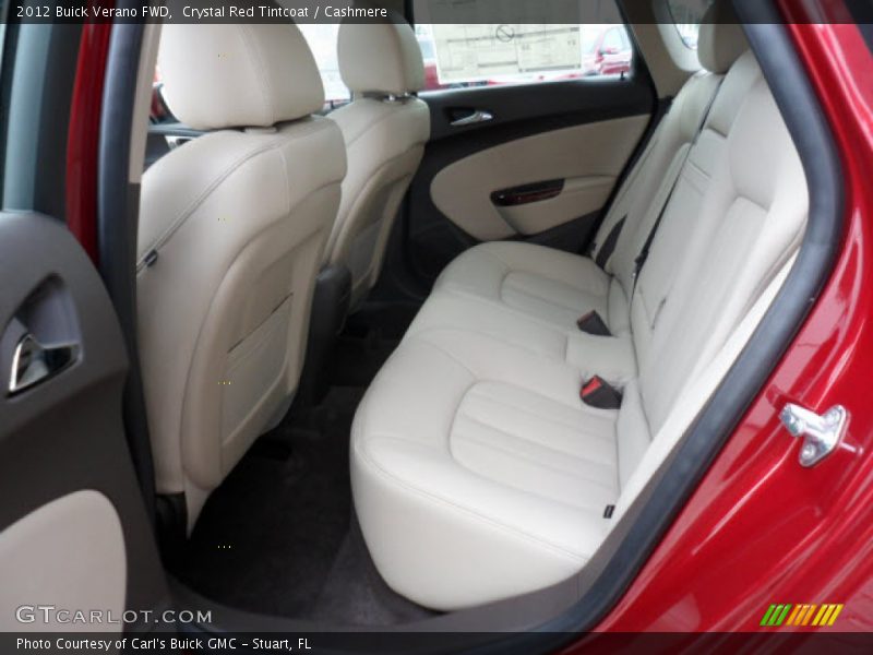 Crystal Red Tintcoat / Cashmere 2012 Buick Verano FWD