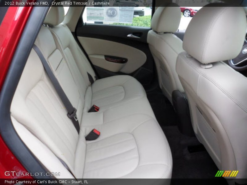 Crystal Red Tintcoat / Cashmere 2012 Buick Verano FWD