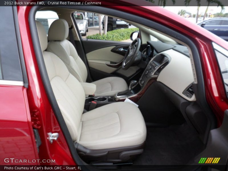 Crystal Red Tintcoat / Cashmere 2012 Buick Verano FWD