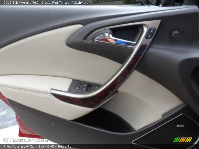 Crystal Red Tintcoat / Cashmere 2012 Buick Verano FWD