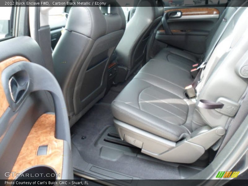 Rear Seat of 2012 Enclave FWD