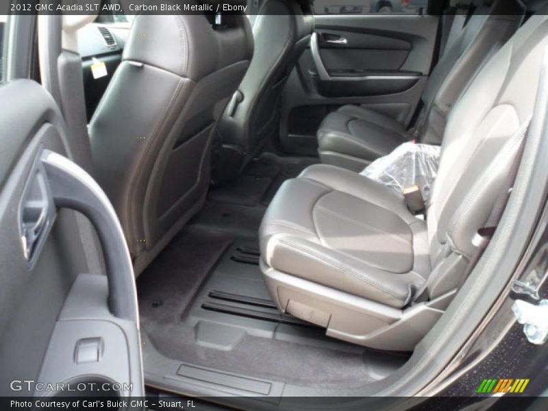 Carbon Black Metallic / Ebony 2012 GMC Acadia SLT AWD