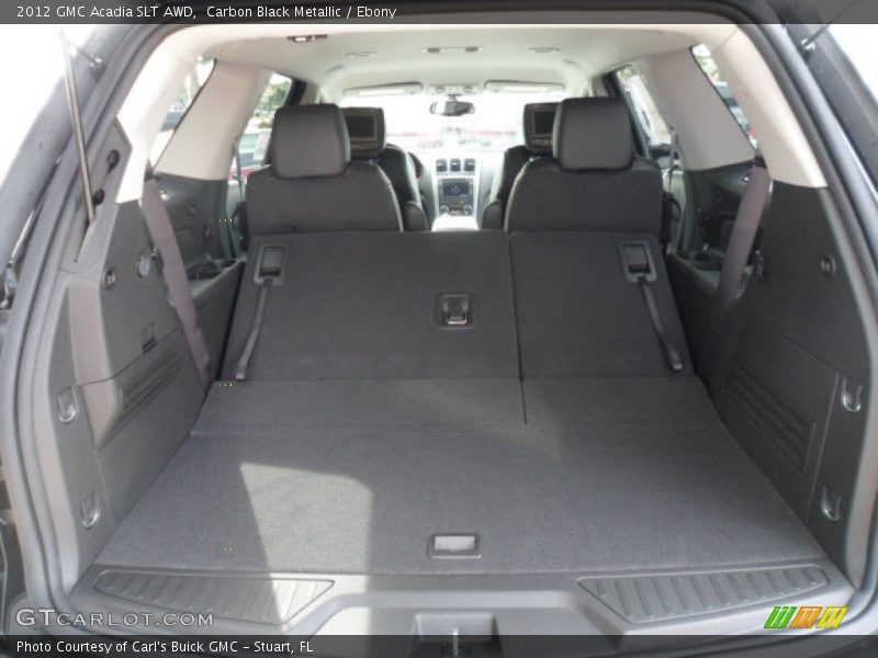 Carbon Black Metallic / Ebony 2012 GMC Acadia SLT AWD