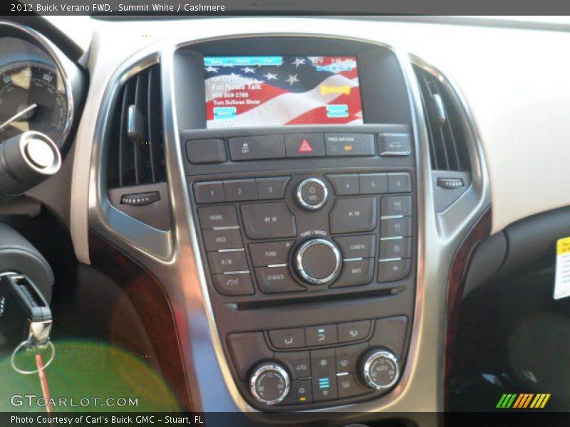 Controls of 2012 Verano FWD