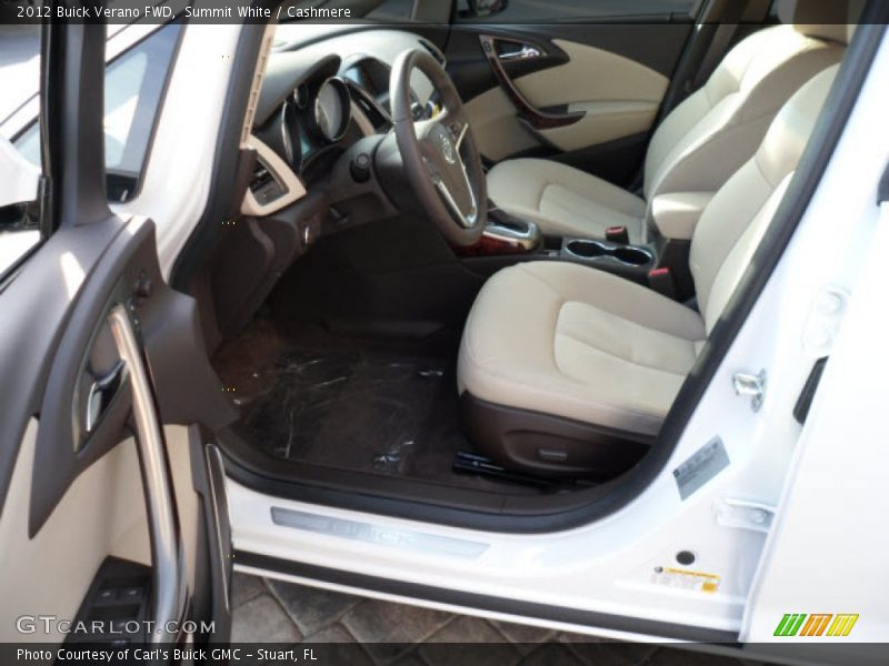 Front Seat of 2012 Verano FWD