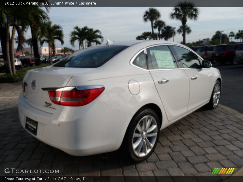 Summit White / Cashmere 2012 Buick Verano FWD