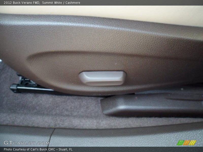 Summit White / Cashmere 2012 Buick Verano FWD