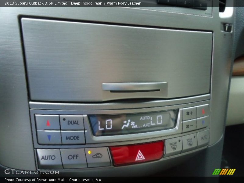 Deep Indigo Pearl / Warm Ivory Leather 2013 Subaru Outback 3.6R Limited