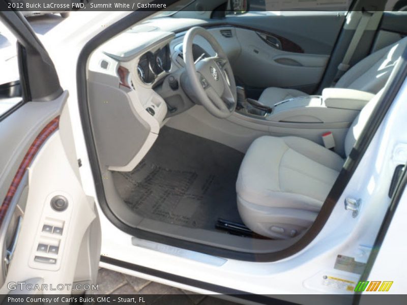 Summit White / Cashmere 2012 Buick LaCrosse FWD