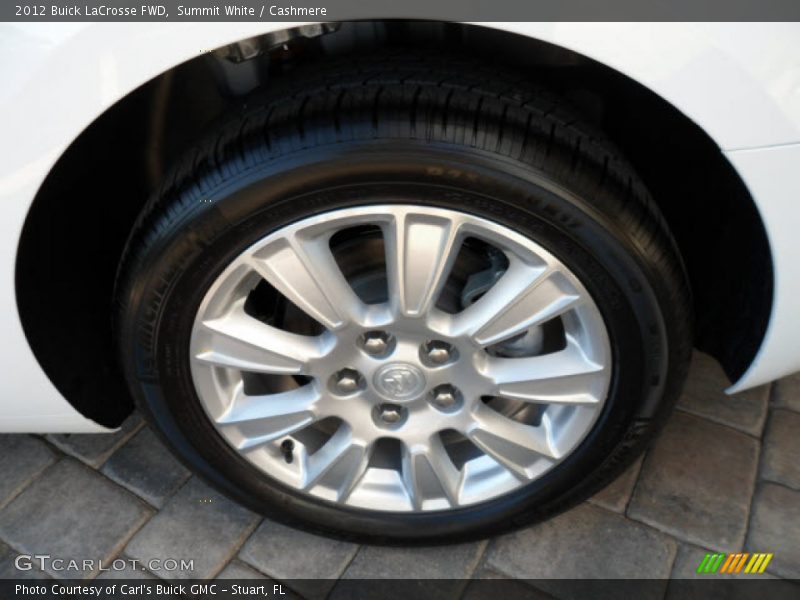 Summit White / Cashmere 2012 Buick LaCrosse FWD
