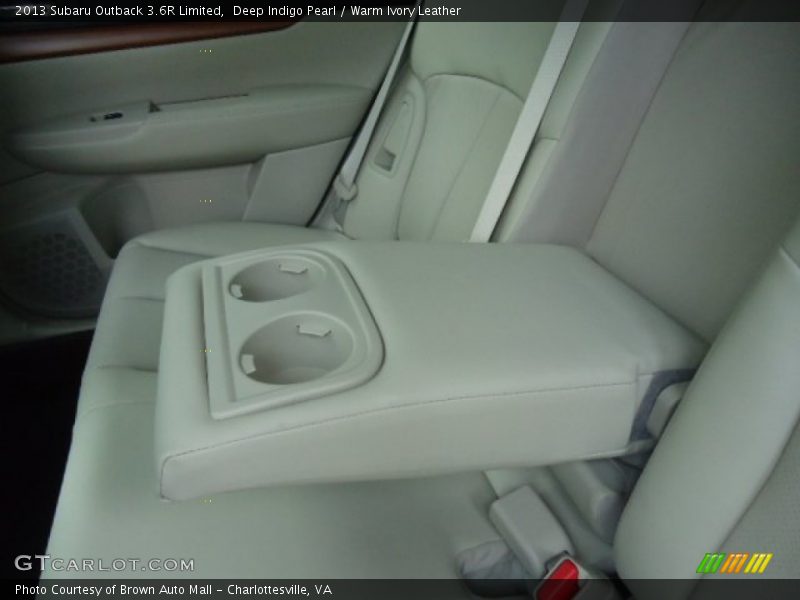 Deep Indigo Pearl / Warm Ivory Leather 2013 Subaru Outback 3.6R Limited