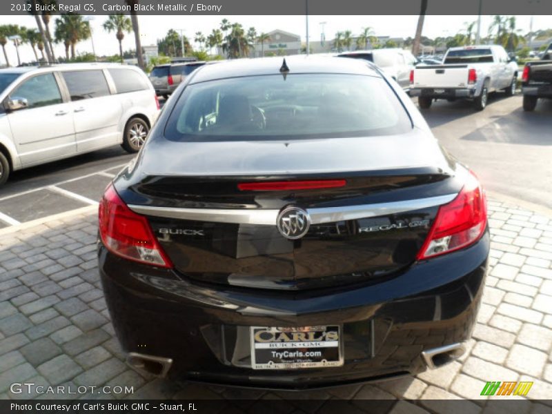 Carbon Black Metallic / Ebony 2012 Buick Regal GS