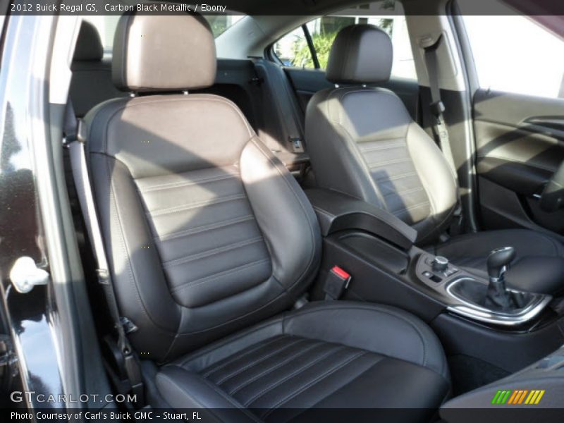 Front Seat of 2012 Regal GS