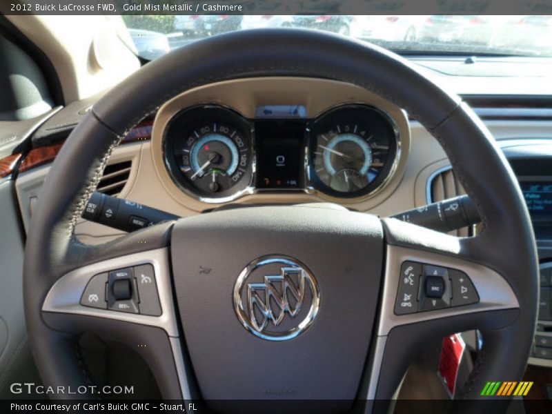 Gold Mist Metallic / Cashmere 2012 Buick LaCrosse FWD
