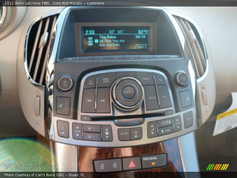 Gold Mist Metallic / Cashmere 2012 Buick LaCrosse FWD