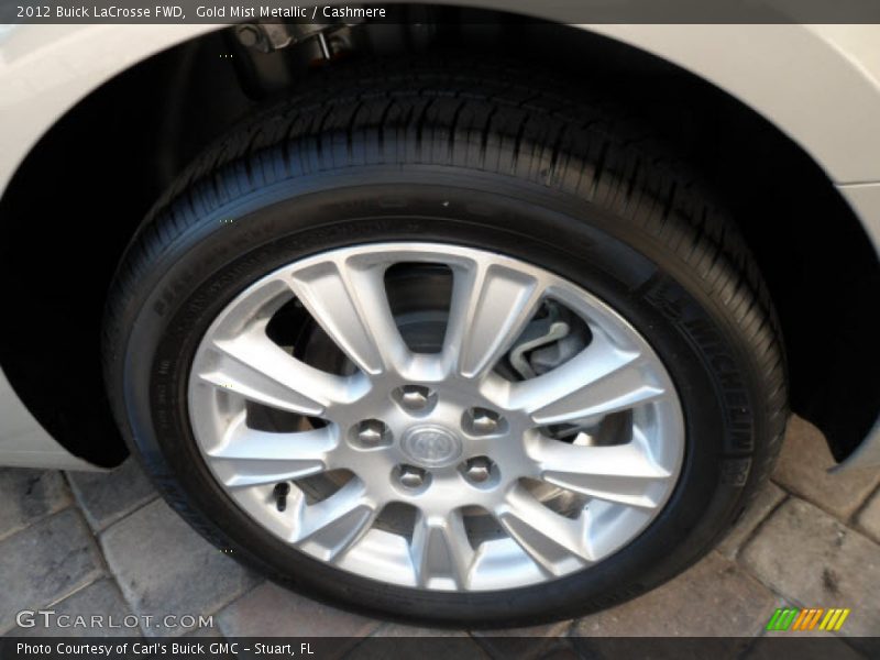 Gold Mist Metallic / Cashmere 2012 Buick LaCrosse FWD