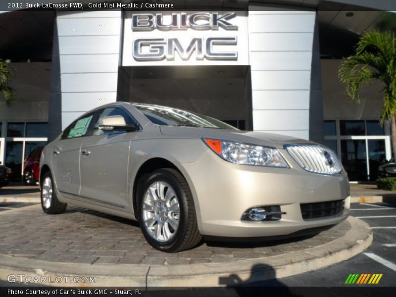 Gold Mist Metallic / Cashmere 2012 Buick LaCrosse FWD