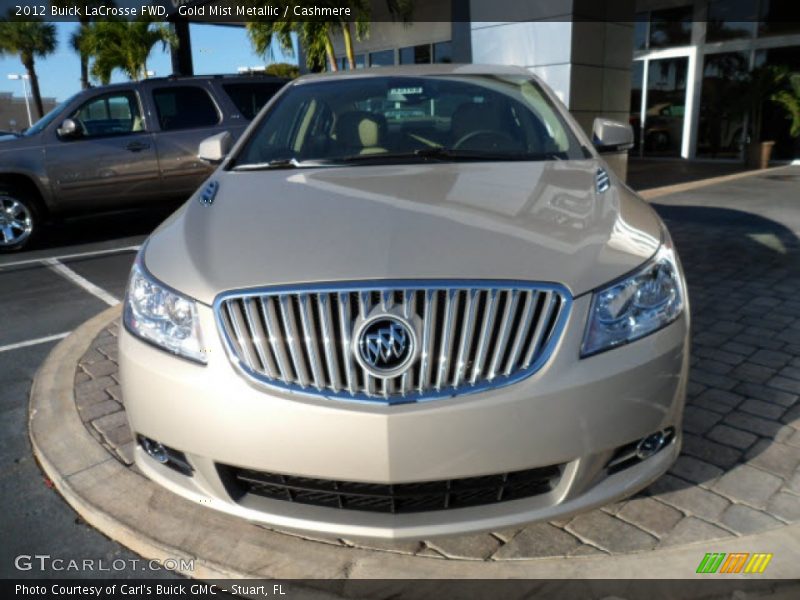 Gold Mist Metallic / Cashmere 2012 Buick LaCrosse FWD
