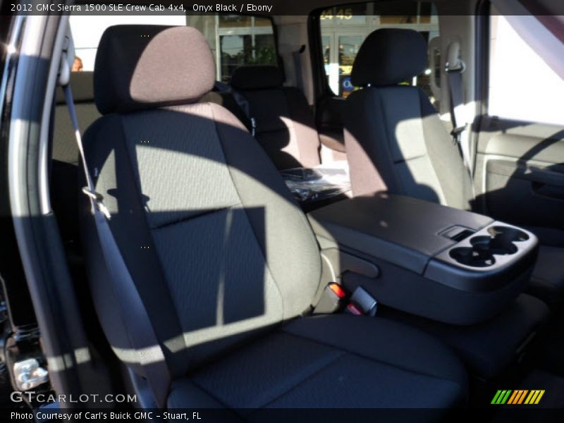 Onyx Black / Ebony 2012 GMC Sierra 1500 SLE Crew Cab 4x4