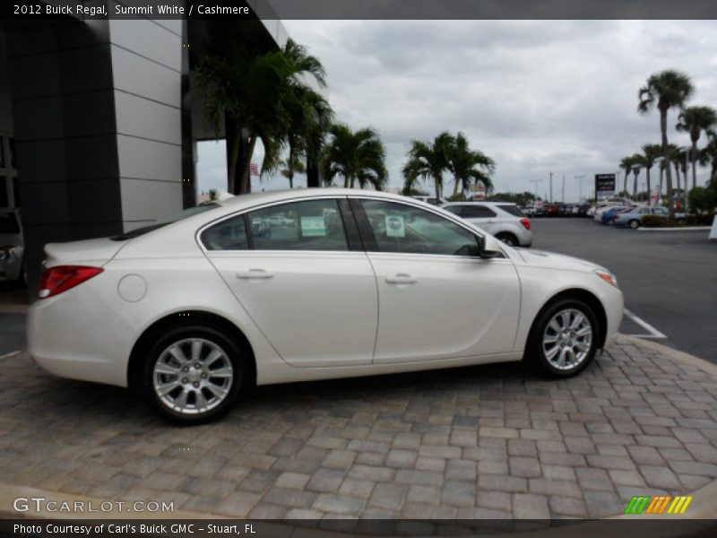 Summit White / Cashmere 2012 Buick Regal