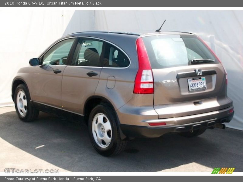 Urban Titanium Metallic / Black 2010 Honda CR-V LX